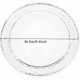 thumbnail image 5 of Universal Microwave Turntable Glass Plate With Holder, 245mm/24.5cm/9.65in A, 5 of 5