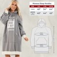 thumbnail image 7 of LazyOne Oversized Hoodie Sweatshirt, Comfortable Loungewear (Take A Nap, S/M), 7 of 7