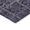 thumbnail image 4 of Addison Rugs Chantille Indoor/Outdoor Transitional Medallions Purple Washable Rectangle Rug, 1'8" x 2'6", 4 of 6