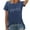 Blue, variant on Tops for Women Trendy Summer Shirt Teen Girl Tunic for Women Short Sleeve Ladies Graphic Tees Woman Shirt Sleeves T Junior Girl Womens Summer Tops Dressy Casual Womens Workout Loose Fit Light Gray L
