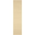 thumbnail image 4 of SAFAVIEH Natural Fiber Juniper Border Sisal Runner Rug, Maize/Wheat, 2'6" x 22', 4 of 11