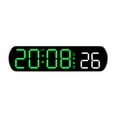 thumbnail image 1 of Reloj digital Macarena despertador de escritorio portátil pantalla de 12/24 horas Verde, 1 of 8