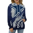 thumbnail image 4 of Football Cowboys 3d Sweatshirts Hoodie Fashion Casual Personality Men's Women Street Hoodie Pullovers Long Sleeve Comfortable Top, 4 of 6