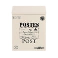 thumbnail image 1 of Vintage Wall Mount Mailbox Retro Locking Letter Newspaper Box Garden Decoration, 1 of 3
