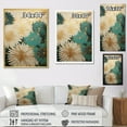 thumbnail image 4 of Designart "Fireworks Rain Shower" Fireworks Floater Framed Wall Art Living Room, 4 of 5