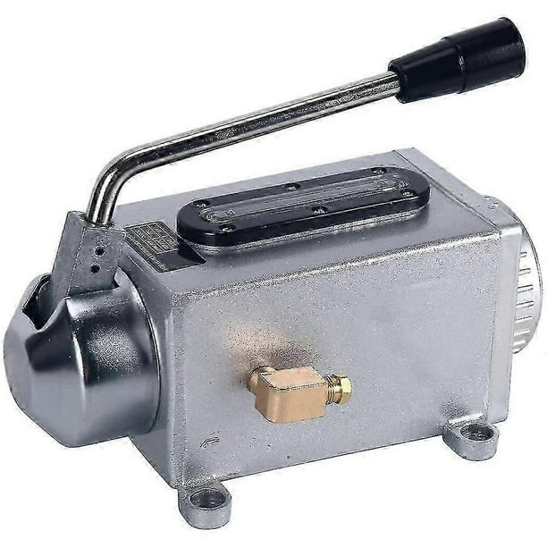 Lubrication Manual Oil Pump Manual Lubrication 500CC CNC 4mm Dual Oil Outlet Manual Lubrication Pum