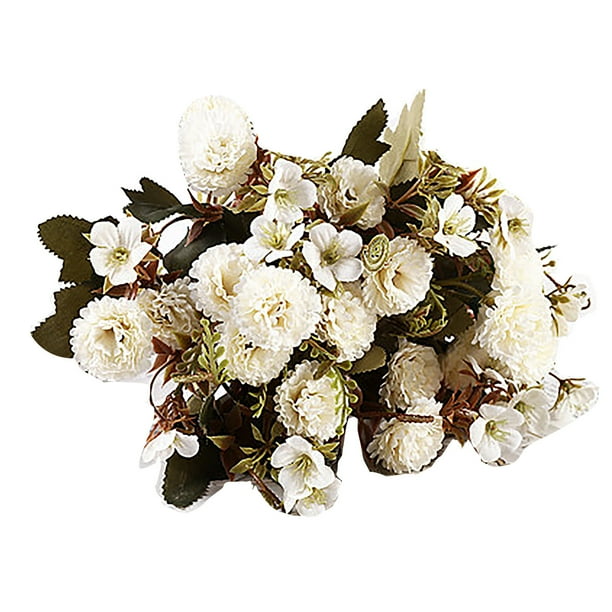 Betassfa Artificial Flowers For Outdoors 2pc Fake Vintage Silk Wedding Home Decoration Com Decoration Artificial Flowers, Silk Flowers Outdoors