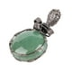 thumbnail image 2 of Colgante de cristal redondo Sunnimix Verde, 2 of 5