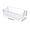 31.5x15.8x9cm, variant on Refrigerator Organizer Bins Stackable Fridge Food Storage Box With Handle Clear Plastic Pantry Freezer Organizer Tool