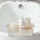 thumbnail image 5 of Baño Organizadores Y Almacenamiento Baño Armarios Cesta de Plástico 9.2x6.1x3 Pulgadas, Juguete Apilable Contenedores de Almacenamiento, Impermeable Ducha Caddy para Lavandería, Juguetes, 5 of 6