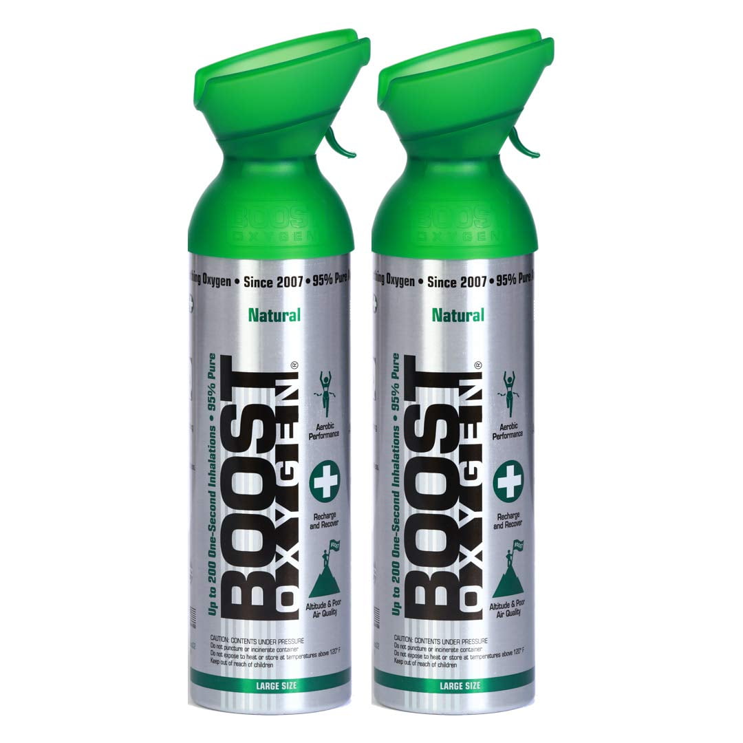 Boost Oxygen Supplemental Oxygen to Go AllNatural Respiratory