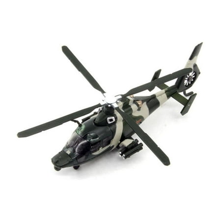 1:100 Simulation Chinese Air Force Helicopter WZ-9 Fighter Military Plane Model Aviation Science