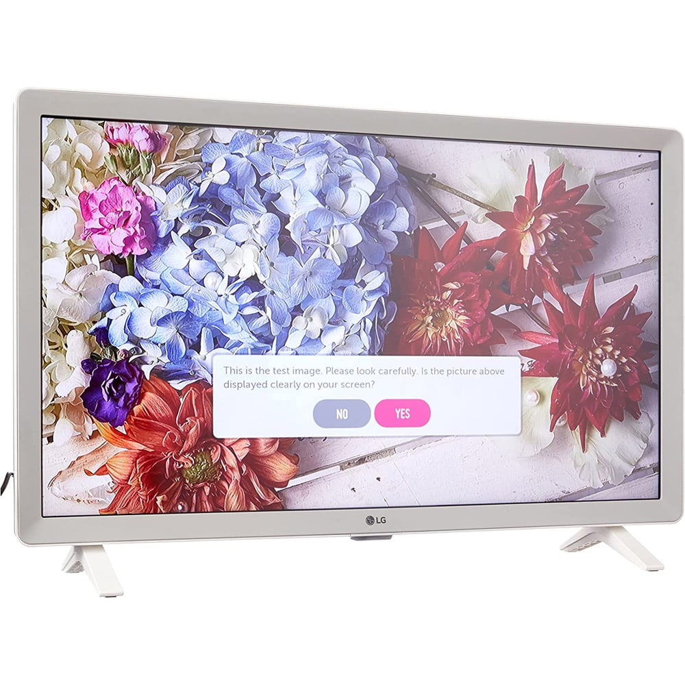 Smart TV LG / Monitor, 61cm/24'' con pantalla LED HD en blanco, A+ -  Almacen, Electrodomésticos Suárez S.A.