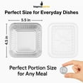 thumbnail image 5 of Impresserve 1 lb Aluminum Foil Pans with Plastic Lids, 100 Count, Disposable Aluminum Pans for Baking, Roasting, Meal Prep, and Food Storage, 5 of 7