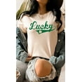 thumbnail image 6 of Vintage Lucky with Shamrock Graphic Tee T-Shirt, 6 of 11