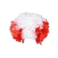 thumbnail image 2 of Peluca de color bandera para la peluca – Peluca afro tricolor explosión, fibra sintética ligera, gorra, talla única, accesorio reutilizable para ferias, 2 of 5