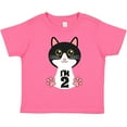 thumbnail image 3 of Inktastic 2nd Birthday Cat 2 Year Old Girl Girls Toddler T-Shirt, 3 of 5