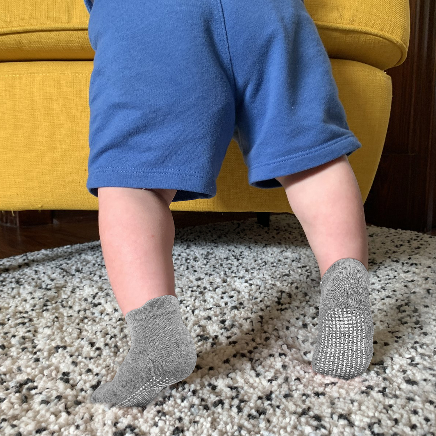 SKIBEAUT Toddler Non-Slip Socks, 12-Pair Pack photo 4