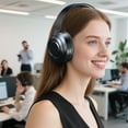thumbnail image 5 of Over Ear Wireless Headphones - 7.09"x5.12"x2.76" Foldable with ANC - 40mm Driver Bluetooth & AUX for Long Battery Music & Travel Commute, 5 of 8