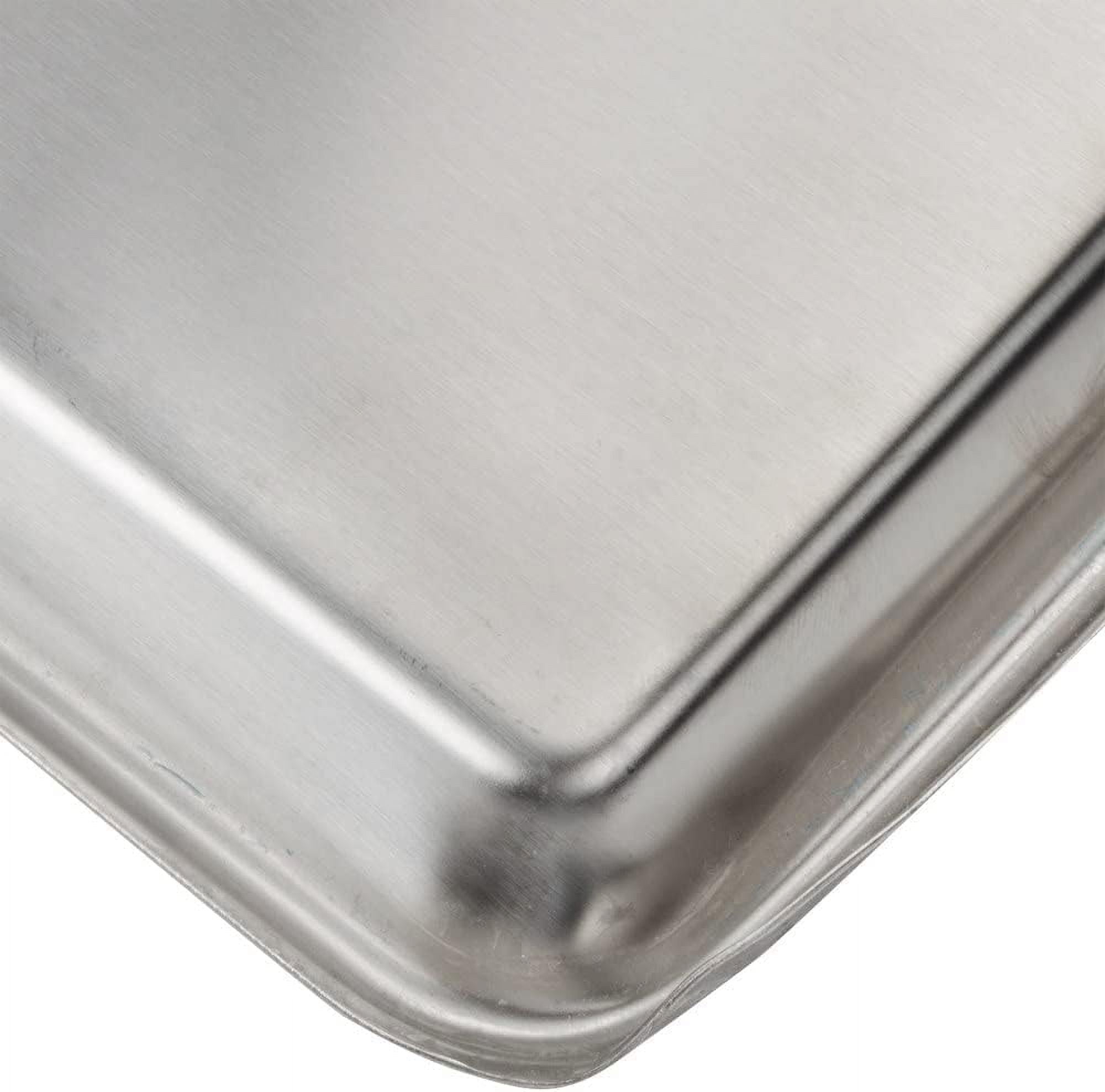 TrueCraftware- 18" x 13" Half Size Stainless Steel Sheet Pan 20 Gauge- Bakeware Baking Pan Baking Sheet Baking Tray Cookie Sheet for Oven Perfect for Baking Roasting Heavy Duty & Rust Free