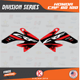thumbnail image 3 of Kalair GFX Graphics Kit for Honda CRF80 (2004-2010) Division Series, 3 of 5