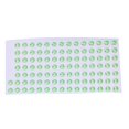 thumbnail image 2 of 100 piezas de ojos 3D de 5 mm eñuelos Ojos holográficos Ojos falsos Verde shamjiam Pescando los ojos del señuelo, 2 of 5