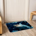 thumbnail image 6 of Shark Modern Polyester Non-Slip Floor Rug Office Mat, Machine Washable Office Rugs, 6 of 6