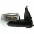 thumbnail image 4 of For Chevy HHR 2006-2011 Door Mirror Passenger Side | Outer | Rear | Satin | Chrome | Power | GM1321369 | 25848554, 4 of 5