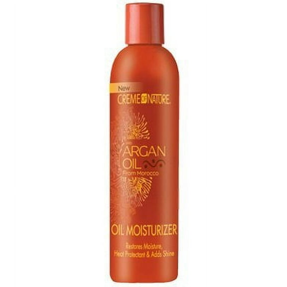 Argan Oil Hair Lotion .. by Creme of Nature, .. Creamy Oil Mousturizer to .. Help Restore Moisture and .. Add Shine, 8.45 Fl .. Oz