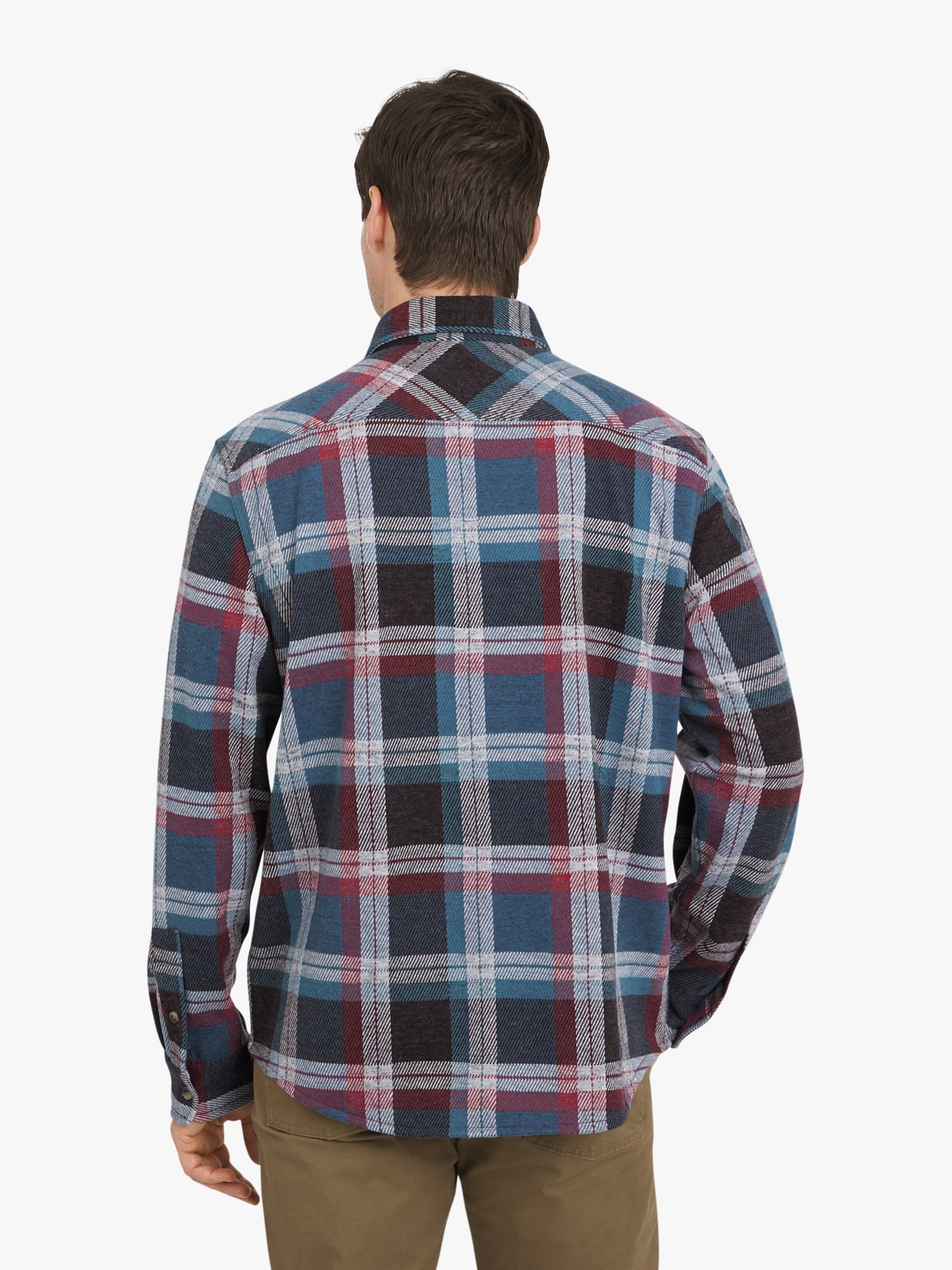 Chaps Men's & Big Men's Lakeland Flannel Shirt, Sizes S-3XL