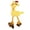 Yellow, variant on Interactive Squeaky Dog Toy Cute Deer Plush with Rope Knots, Pet Toy for Cleaning Teeth&Boredom Relief,Durable Corn Kernel Deer Design for Puppies and Adult Dogs,Indoor Outdoor Training Companion,1PC