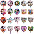 thumbnail image 2 of 10 globos de helio de aluminio de Mickey Minnie Mouse de 18 pulgadas para baby shower, fiesta de cumpleaños, decoración de bodas, suministros para niños, juguetes, globos de aire, 2 of 5