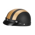 thumbnail image 4 of Casco de Bicicleta PU Cuero Absorción de Choque Transpirable Casco de Patineta Portátil de Verano para Motos para Patinar Bicicleta de Montaña, 4 of 8