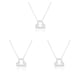 thumbnail image 4 of Collar de Amistad Sonducket Regalo Ins Personalidad A prueba de herrumbre Libra Plata CBP198470, 4 of 6