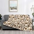 thumbnail image 2 of Disketp Retro Dreamcatcher Flannel Blankets - Thick and Warm Blanket for Winter, Soft Fuzzy Plush King Blanket for All Seasons-40"x30", 2 of 6