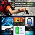 thumbnail image 4 of Reloj inteligente Rogbid Mille con pantalla táctil IPS de 1,91 pulgadas y llamadas Bluetooth, 4 of 8