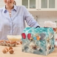 thumbnail image 6 of FOR U DESIGNS Starfish Seashell Stand Mixer Cover compatible with Kitchen Aid Mixer Portable Mixer Dust Covers Multi Pockets Compatible with Kitchen Aid 6-8 Quart Bowl Lift - L, 6 of 8