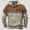 Gray(New), variant on PNTUTB Men's Retro Color-blocked Printed Long Sleeved Oversized Casual Drawstring Pullover Sweatshirt with Pocket