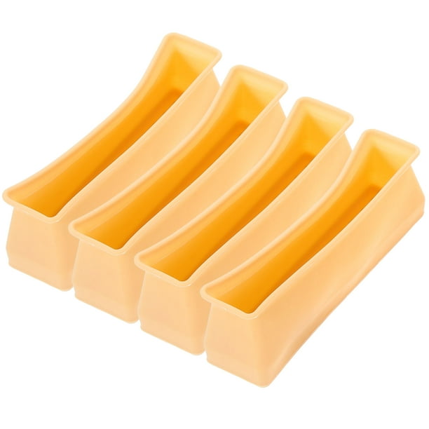 4 almohadillas antideslizantes para patas de muebles, protectores de silicona para patas de cama.