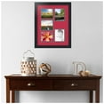 thumbnail image 2 of ArtToFrames Collage Photo Picture Frame with 5 - 4x5" Openings, Framed in Black with Rouge and Black Mats (CDM-3926-258), 2 of 8