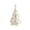 White, variant on DIY Christmas Tree Craft Kit with Air Dry Clay, 4.53 Inch Handmade Holiday Gift Set for Kids and Adults