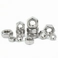 thumbnail image 4 of 5pcs Hex Fine Thread Nut A2 Stainless Steel Hexagon Hex Nuts M6 M8 M10 M12-M24 DIN934, 4 of 4