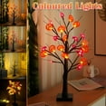 thumbnail image 3 of Apmemiss Clearance LED Birch Tree Light Tabletop Bonsai Tree Lamp Artificial Tree Battery Operated for Party Wedding Holiday Christmas Decoration Home Bedroom Tabletop Tree Night Light Plants, 3 of 3