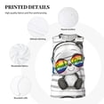thumbnail image 6 of Easygdp Panda with Sun glasses Men's Mesh Basketball Jersey Quick Drying Sleeveless Shirts Fitted Muscle Tank Tops Sport Round Neck T-Shirt - Small, 6 of 9