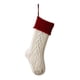 thumbnail image 1 of Wmhnj Bolsas de dulces navideñas tejidas a mano, colgantes con borlas, calcetines de fibra acrlica, adornos festivos para el rbol, bolsas de regalo, decoracin para fiestas y el hogar., 1 of 7