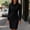 *Black, variant on ClodeEU Women's Casual Long Sleeve Shirt Dress With Tie Neck,Work Office Elegant Bodycon Midi Dress White,Womens Plus XL