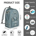 thumbnail image 5 of Boho Streamlined Paisley Backpack - School Project Approved with Laptop Safety, Efficient Packing Design, Wonderful Gift for Presenters, 5 of 5