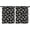 Merle Australian Shepherd, variant on Blackout Kids Curtains,Pug Crown Gingham Blue Pattern Children's Insulated Curtains Set Of 2,Bedroom Essentials,Toddler Room Decor 42"x54"