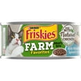 thumbnail image 2 of Purina Friskies Farm Favorites Meaty Bits, Chicken, Wet Cat Food, 5.5 oz Cans, 24 Pack, 2 of 8