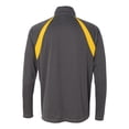 thumbnail image 3 of All Sport Unisex Quarter-Zip Lightweight Pullover with Insets M3026, 3 of 5